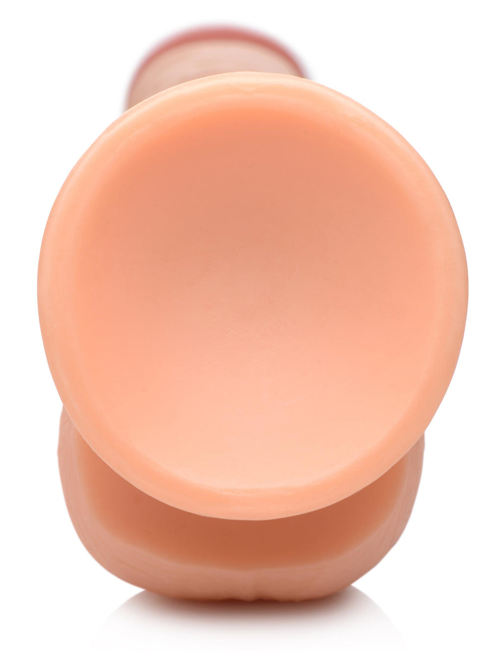Long Logan 10 Inch Dildo With Balls - Light by XR Brands from LoveMart Co.