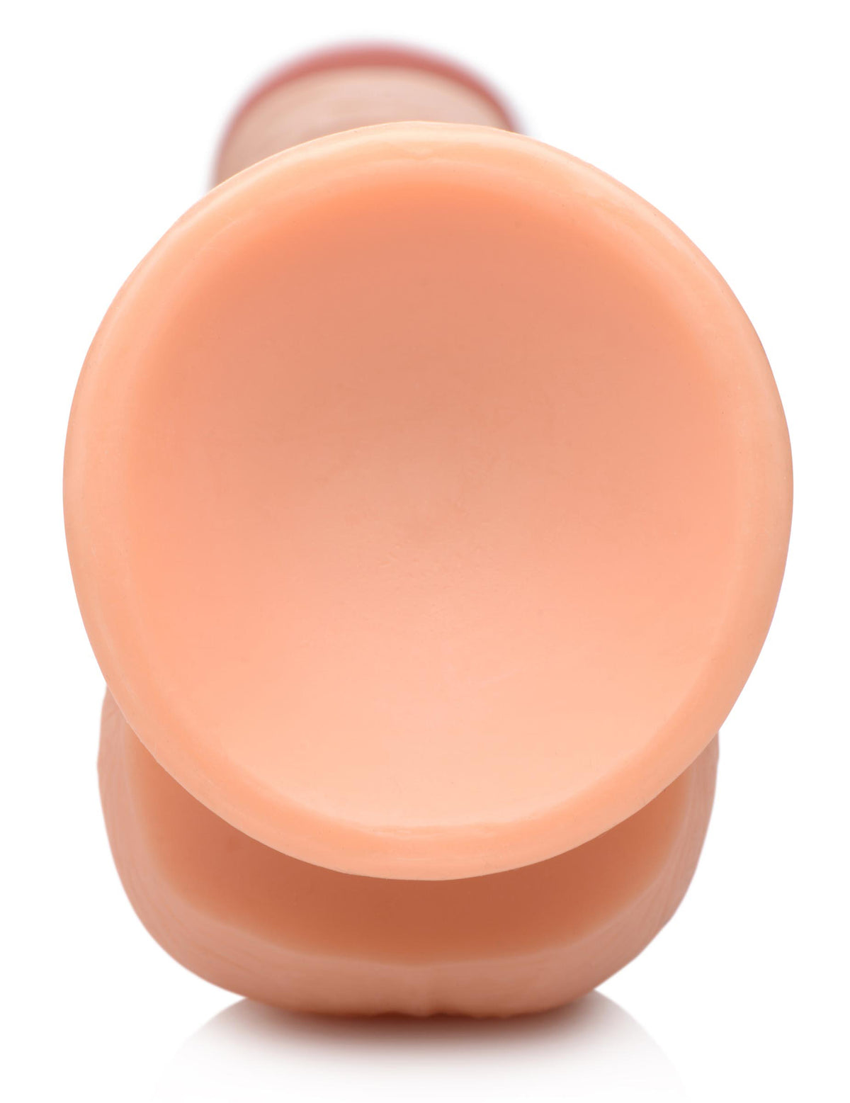 Long Logan 10 Inch Dildo With Balls - Light by XR Brands from LoveMart Co.