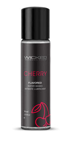 Cherry Flavored Water Based Intimate Lubricant - 1 Fl. Oz. by Wicked Sensual Care from LoveMart Co.