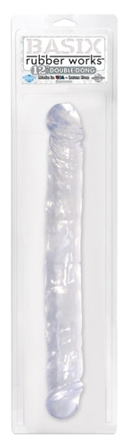 Basix Rubber Works 12 Inch Double Dong by Pipedream from LoveMart Co.