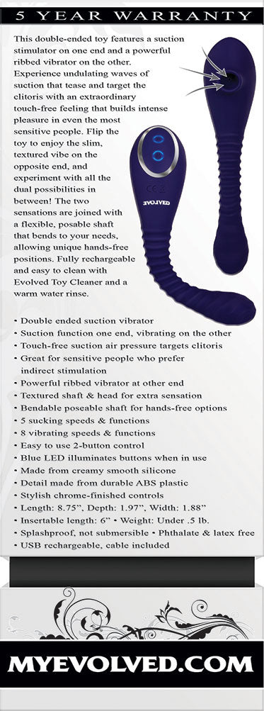 Bendable Sucker by Evolved Novelties from LoveMart Co.
