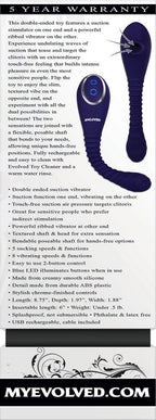Bendable Sucker by Evolved Novelties from LoveMart Co.