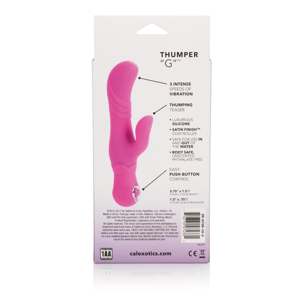Posh Silicone Thumper G by CalExotics from LoveMart Co.