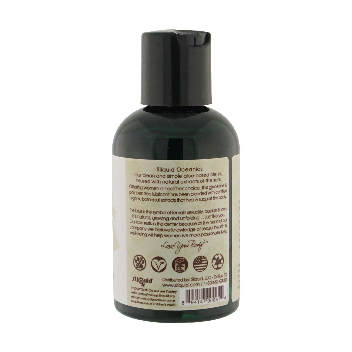 Organics Oceanics - 4.2 Fl. Oz. (124 ml) by Sliquid from LoveMart Co.
