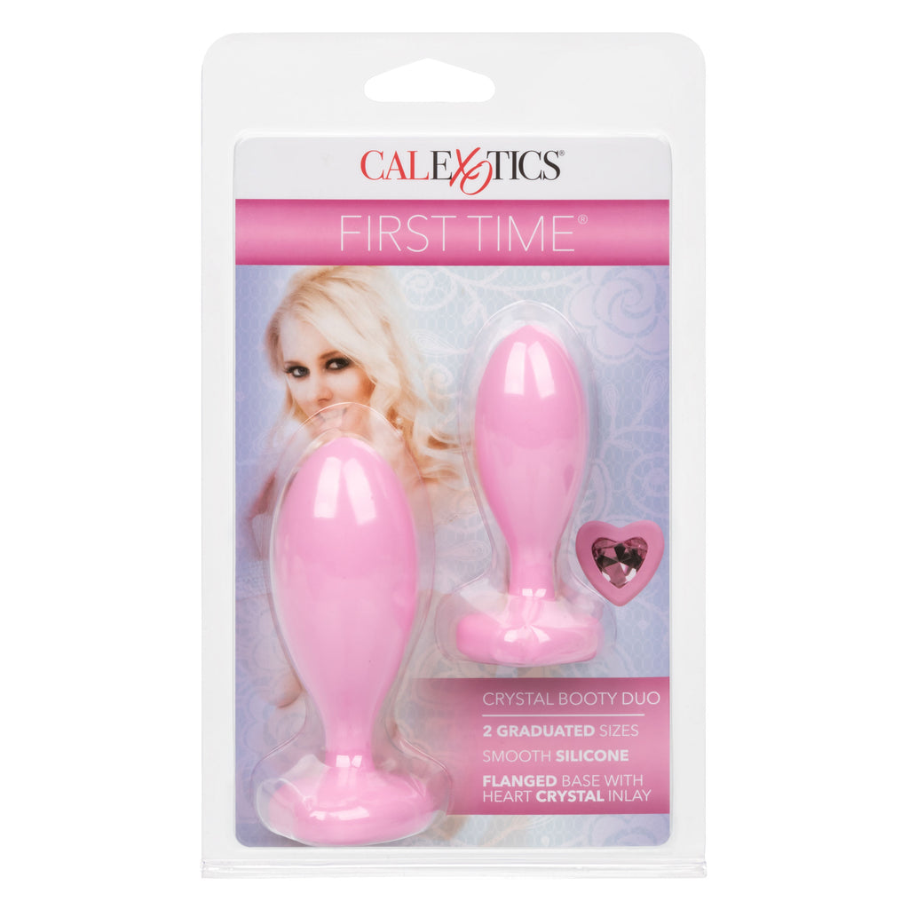 First Time Crystal Booty Duo by CalExotics from LoveMart Co.