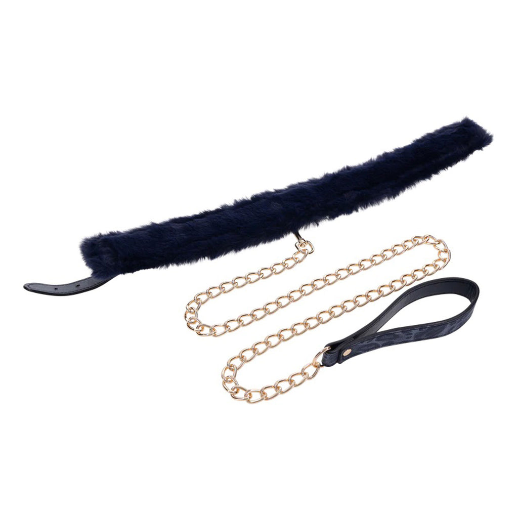 Cougar Fur Collar and Leash by Sportsheets from LoveMart Co.