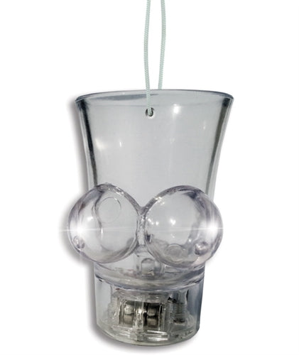 Light Boobie Shot Glass by Hott Products from LoveMart Co.