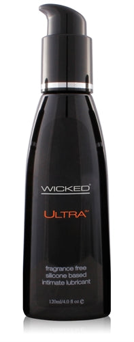 Ultra Silicone Lubricant - 4 Fl. Oz. by Wicked Sensual Care from LoveMart Co.