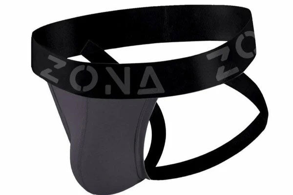 Charcoal Core Jockstrap - Xl by Zona Mens Underwear from LoveMart Co.
