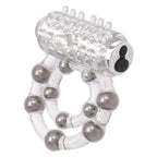 Maximus Enhancement Ring 10 Stoker Beads Rechargeable by CalExotics from LoveMart Co.