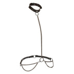 Euphoria Collection Plus Size Chain Halter/collar and Leash by CalExotics from LoveMart Co.
