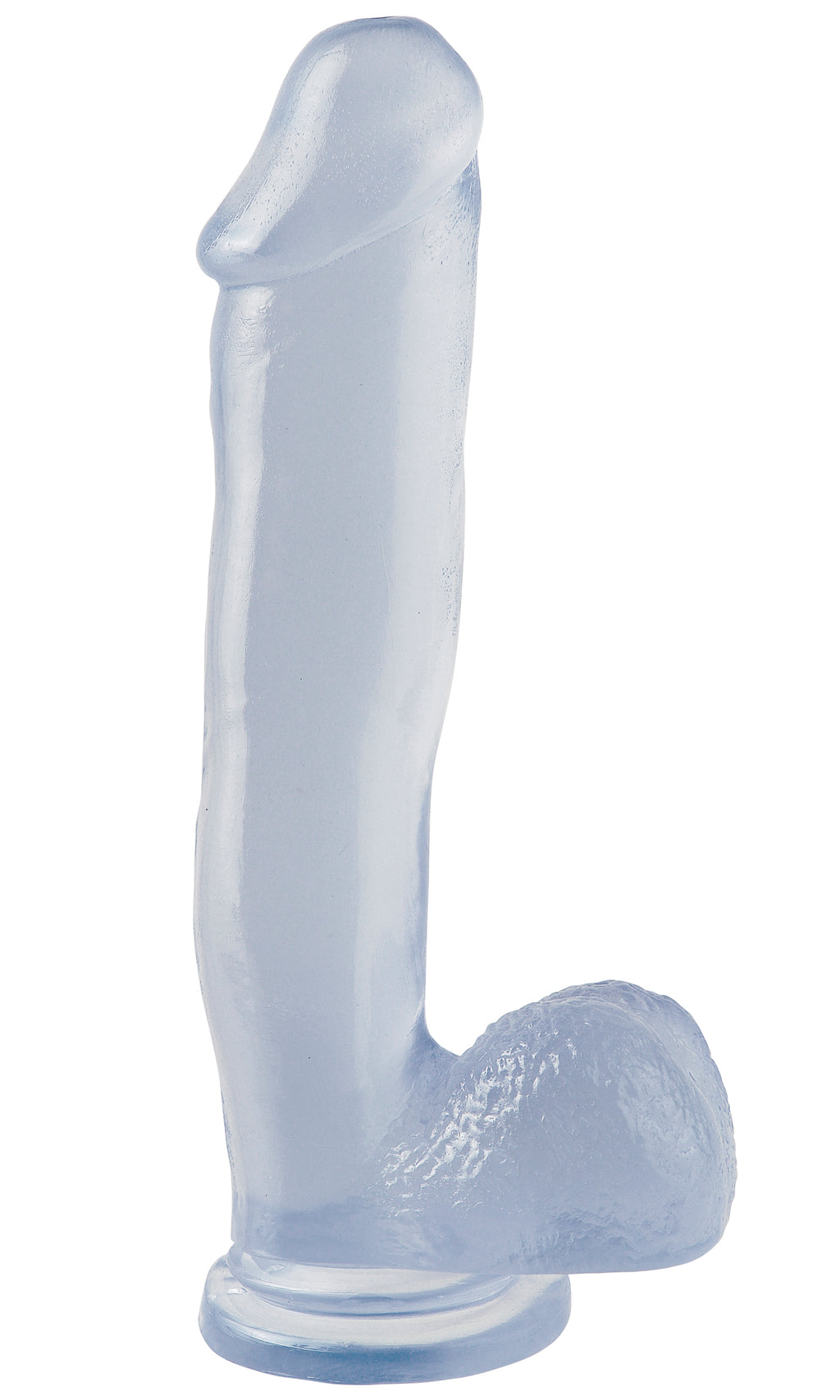Basix Rubber Works 12 Inch Dong With Suction Cup - Clear by Pipedream from LoveMart Co.