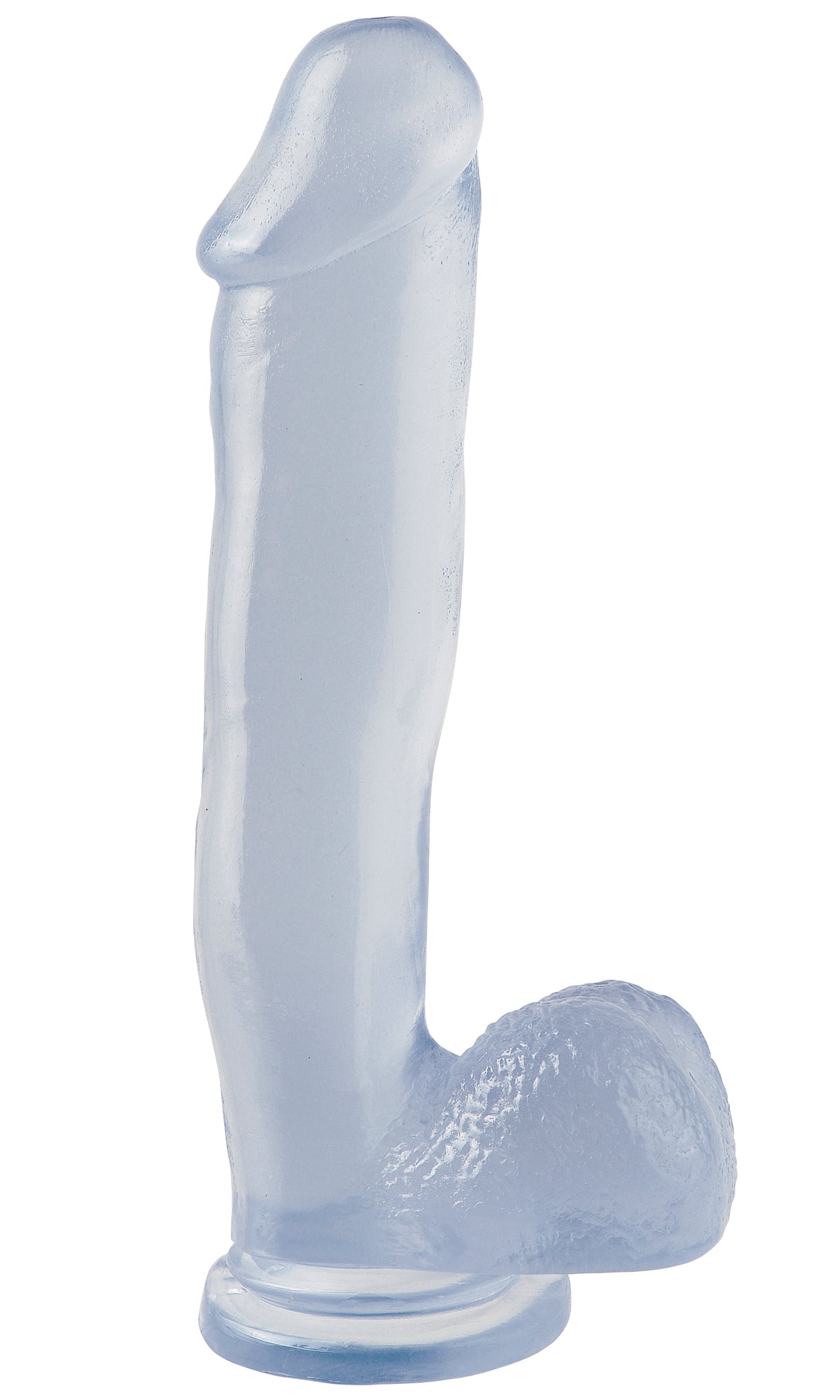 Basix Rubber Works 12 Inch Dong With Suction Cup - Clear by Pipedream from LoveMart Co.