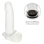 Alpha Liquid Silicone Commander Ring - Natural by CalExotics from LoveMart Co.