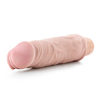 X5 Plus - Hard on Vibrating 9 Inch Dildo - Natural by Blush from LoveMart Co.