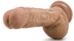Au Naturel - Big Billy - 9 Inch Dildo - Mocha by Blush from LoveMart Co.