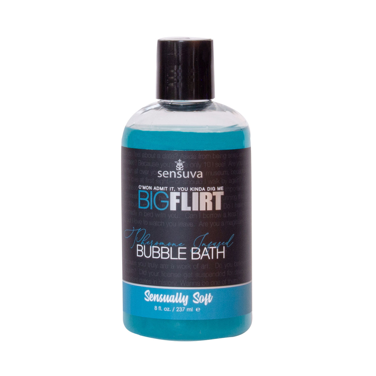 Big Flirt Pheromone Infused Bubble Bath - Sensually Soft - 8 Fl. Oz. by Sensuva from LoveMart Co.
