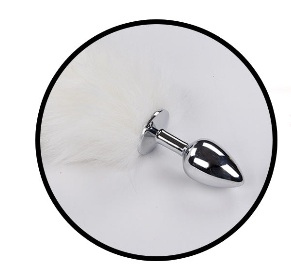 Foxy Tail - Light Up Faux Fur Butt Plug - Plug by Hott Products from LoveMart Co.