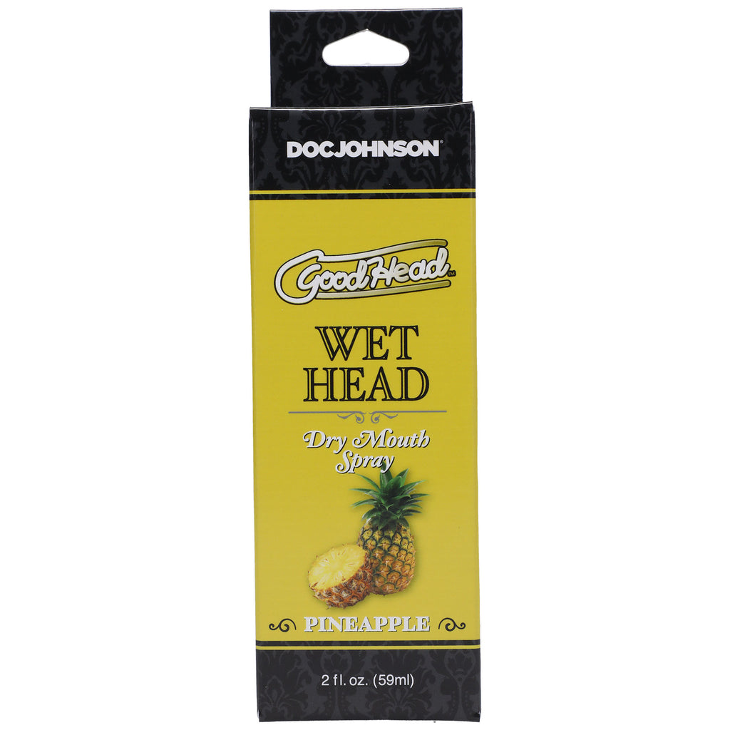 Goodhead - Wet Head - Dry Mouth Spray - Pineapple - 2 Fl. Oz. by Doc Johnson from LoveMart Co.