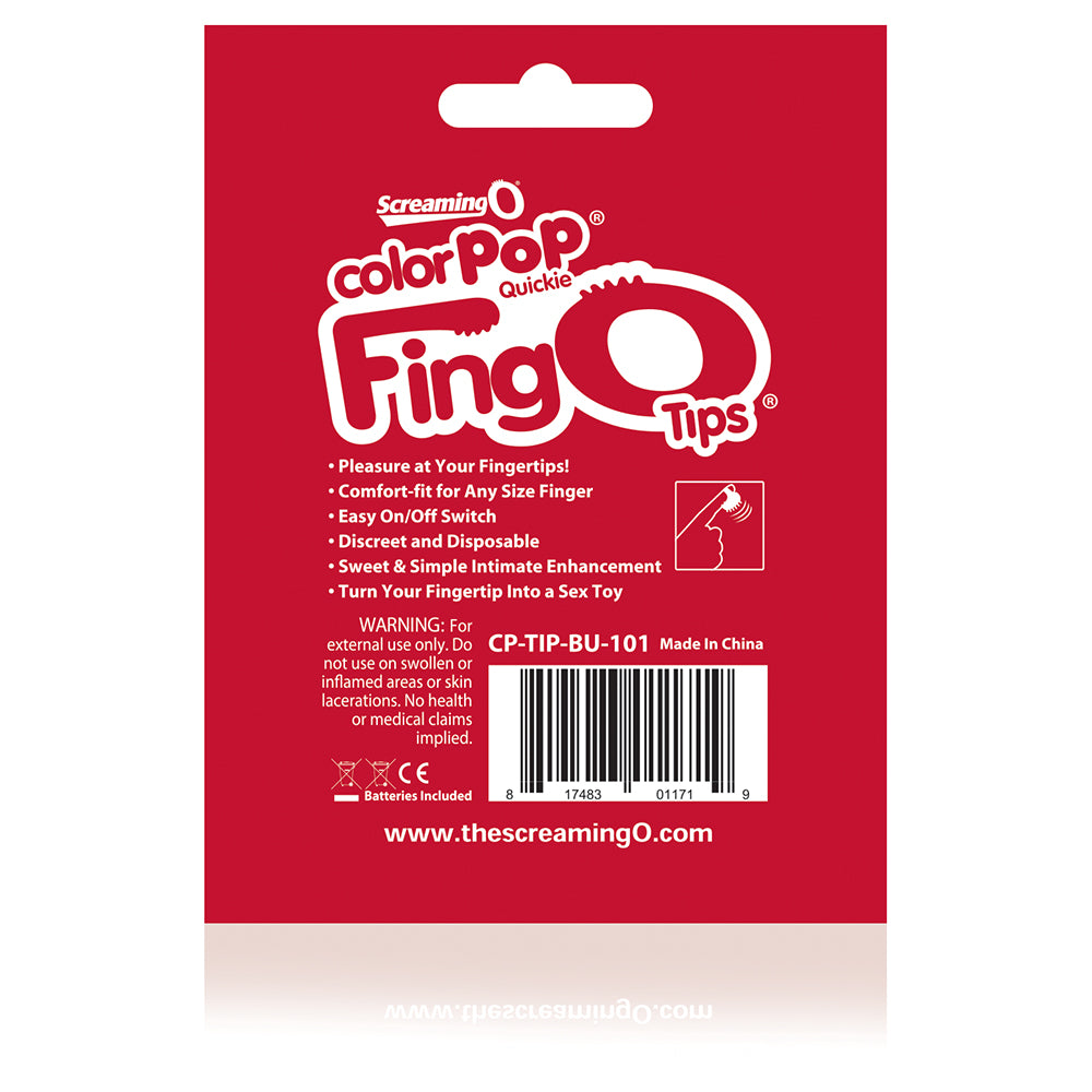 Colorpop Quickie Fingo Tips by Screaming O from LoveMart Co.