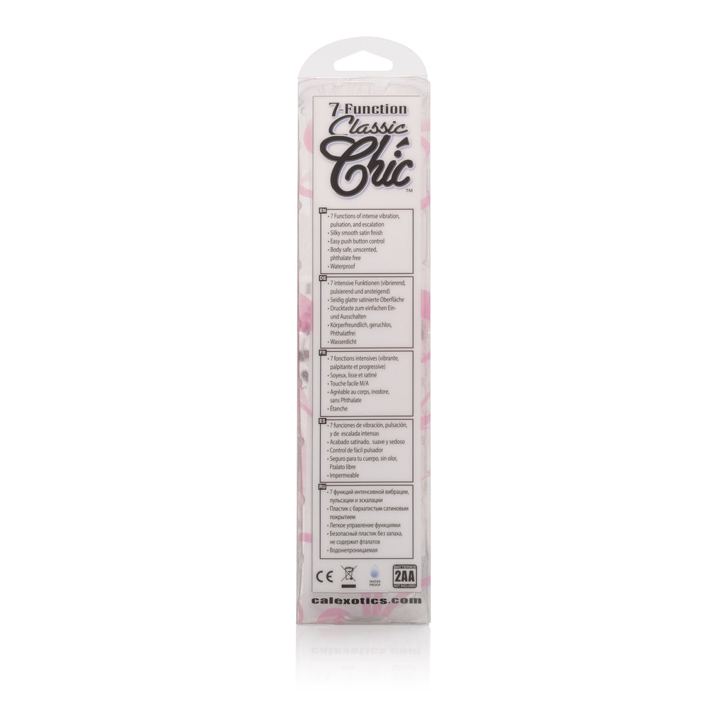 7 Function Classic Chic 6 Inches Vibe by CalExotics from LoveMart Co.