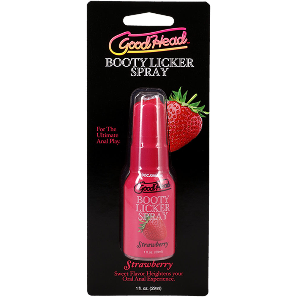 Goodhead Booty Licker Spray Strawberry 1 Fl by Doc Johnson from LoveMart Co.