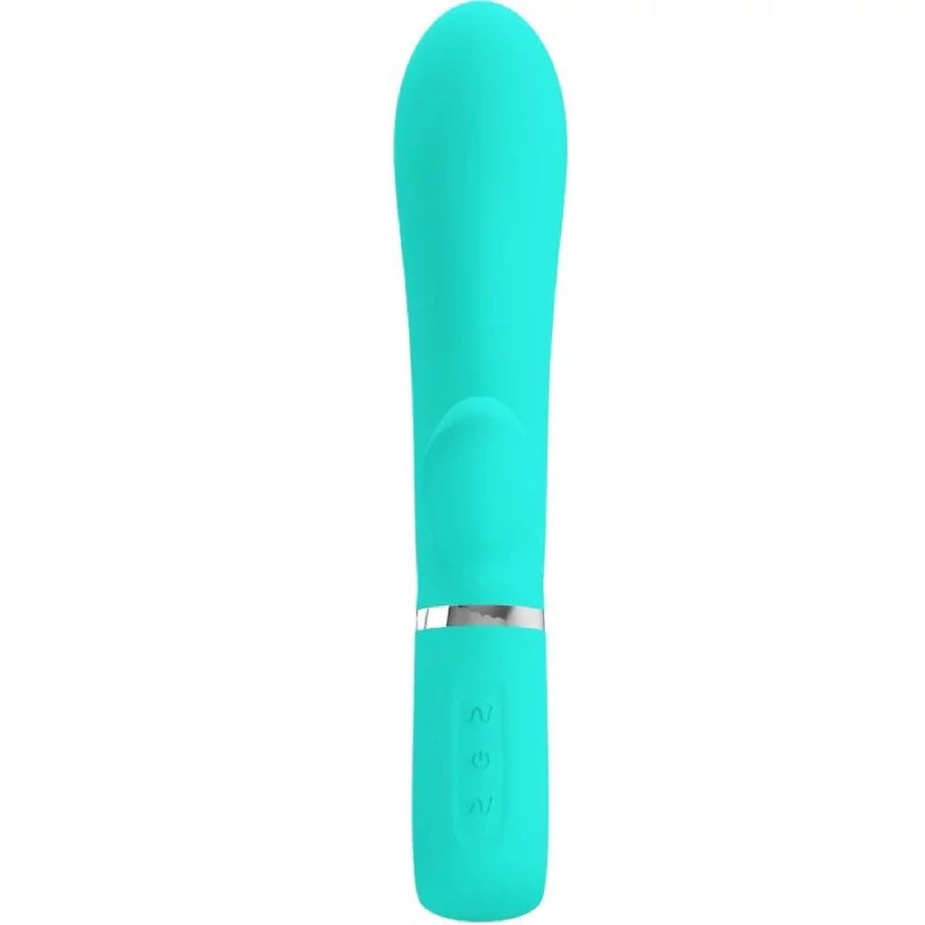 Thomas Super Soft Silicone Rabbit Vibrator by Pretty Love from LoveMart Co.