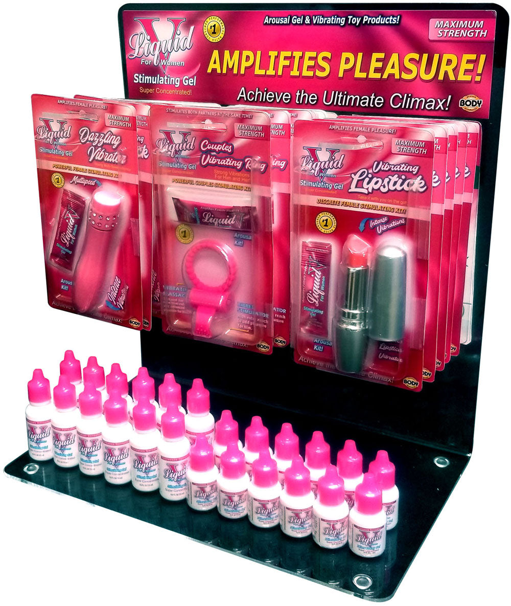 Liquid v Vibrating Acrylic Display by Body Action from LoveMart Co.