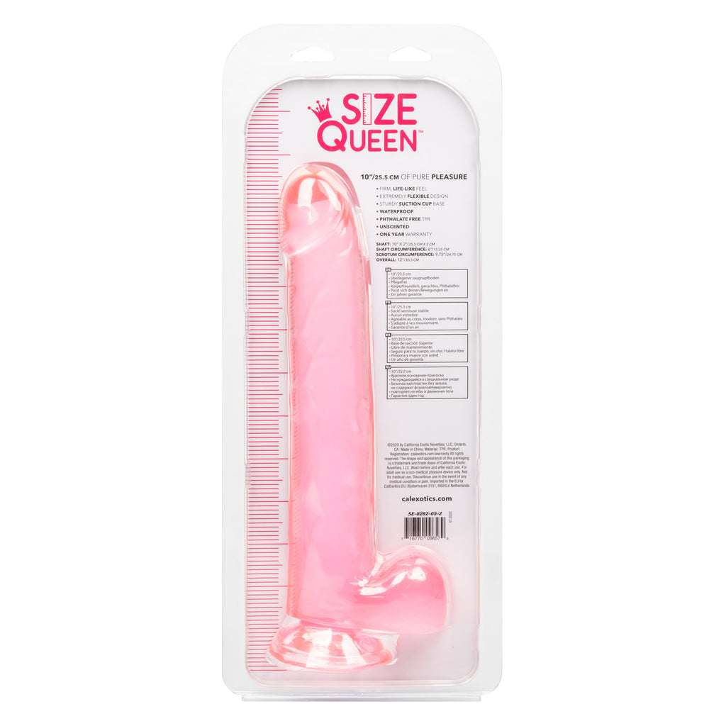 Size Queen 10 inch/25.5 Cm by CalExotics from LoveMart Co.