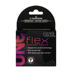 One Flex 3 Ct Condoms by Paradise Marketing from LoveMart Co.