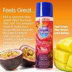 Skins Mango and Passion Fruit Water Based Lubricant 4.4oz by Creative Conceptions from LoveMart Co.