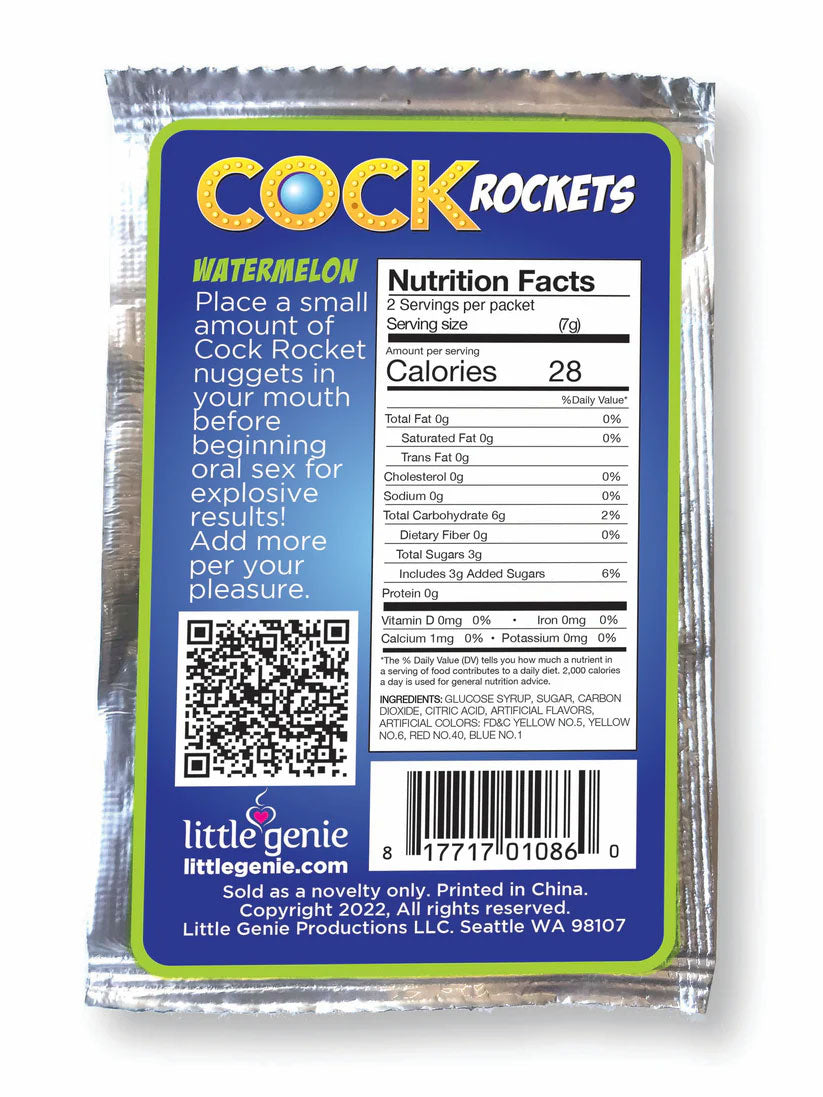 Cock Rockets - Watermelon by Little Genie from LoveMart Co.