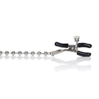 Silver Beaded Nipple Clamps by CalExotics from LoveMart Co.