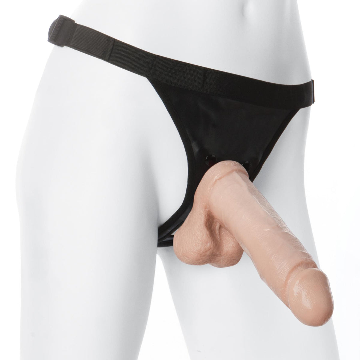Vac-U-Lock 8-Inch Realistic Cock With Ultra Harness by Doc Johnson from LoveMart Co.