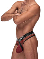 Cock Pit Net Cock Ring Thong - S/ M by Male Power from LoveMart Co.