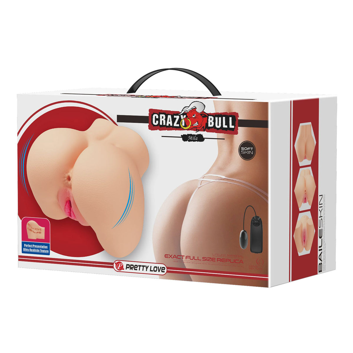Mila Realistic Vagina and Ass Vibrator - Light by Pretty Love from LoveMart Co.