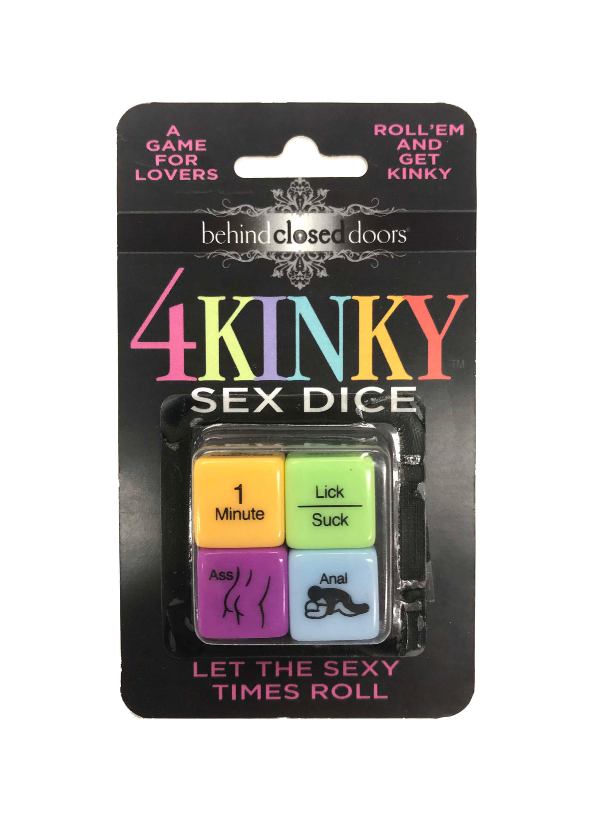4 Kinky Sex Dice by Little Genie from LoveMart Co.