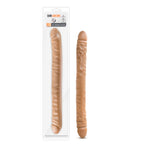 Dr. Skin - 18 Inch Double Dildo - Mocha by Blush from LoveMart Co.