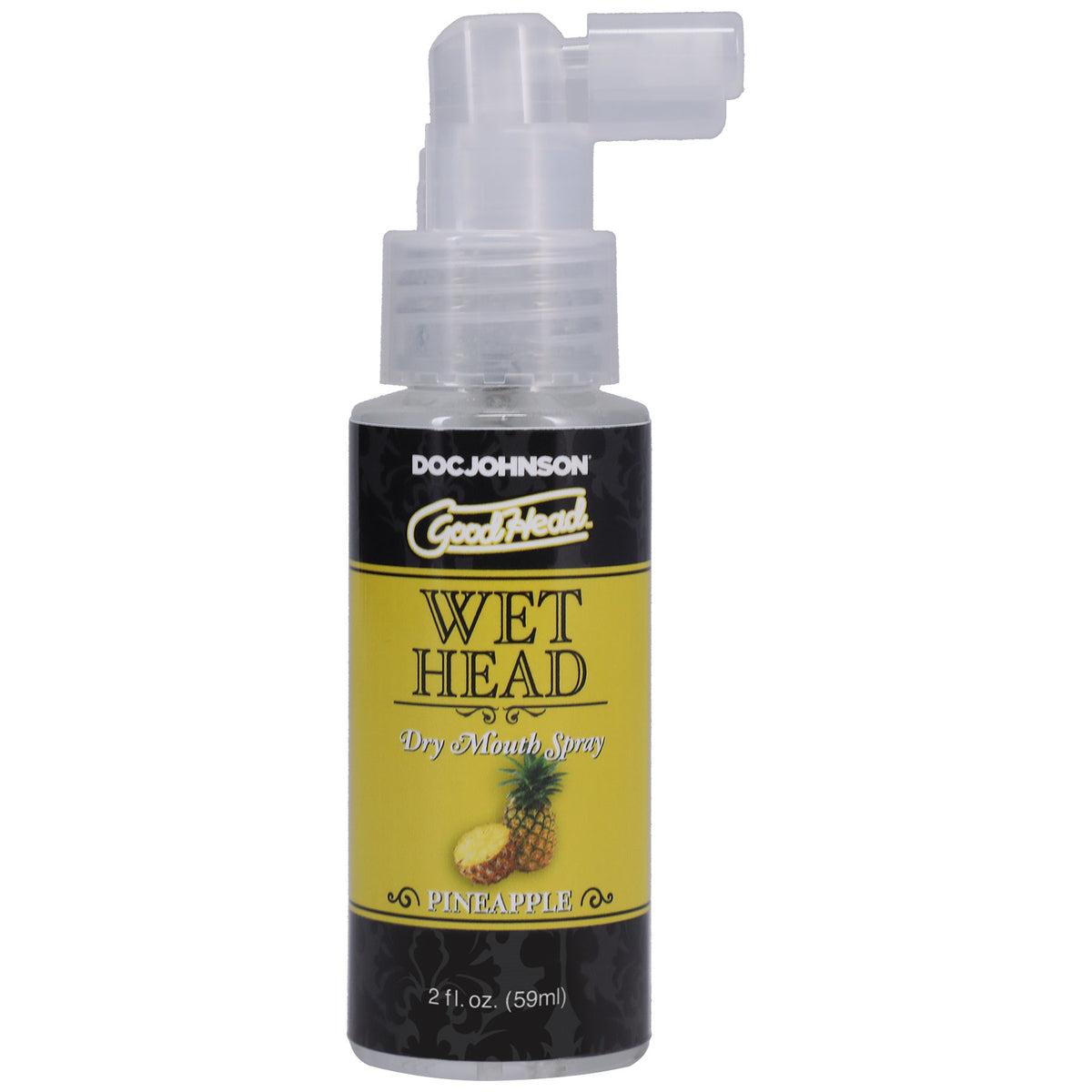 Goodhead - Wet Head - Dry Mouth Spray - Pineapple - 2 Fl. Oz. by Doc Johnson from LoveMart Co.