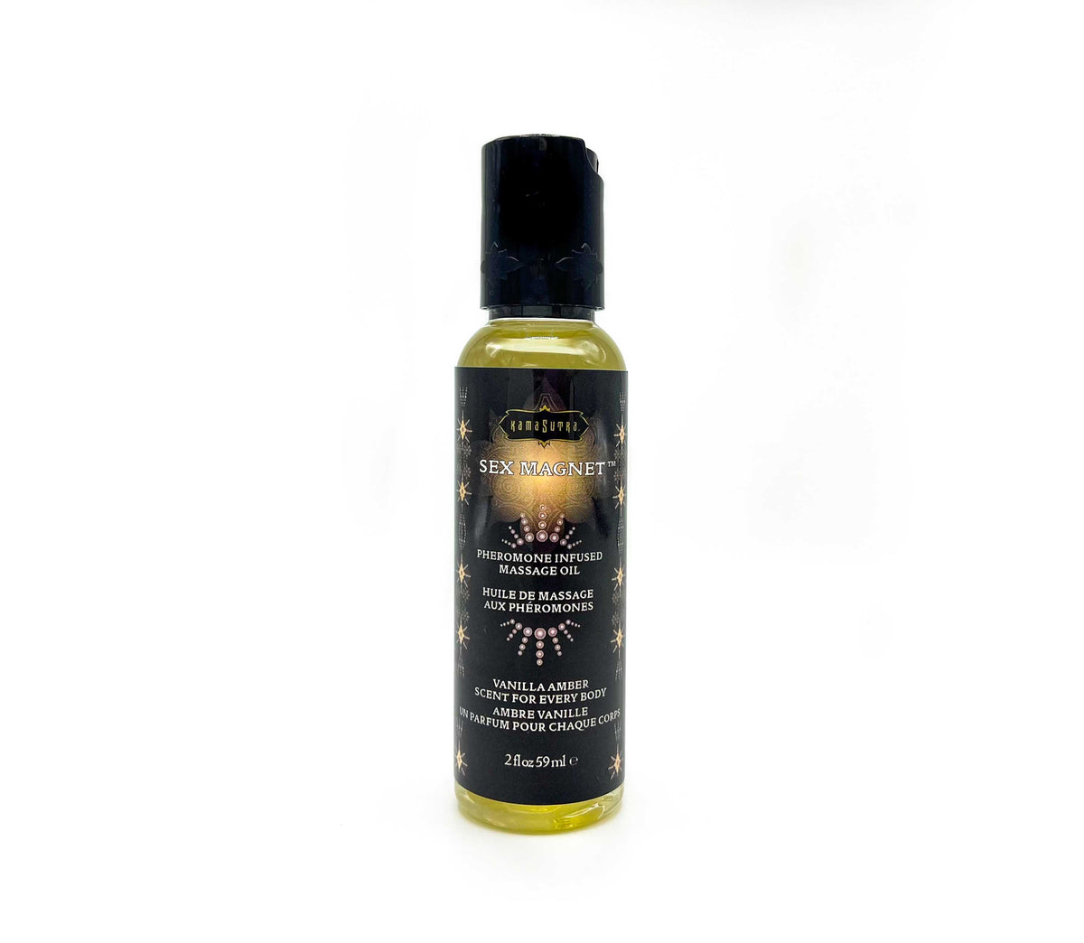 Sex Magnet Pheromone Massage Oil 2 Oz - Vanilla Amber by Kama Sutra from LoveMart Co.