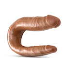 Dr. Skin Mini Double Dong - Mocha by Blush from LoveMart Co.