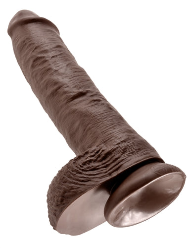 King Cock 10-Inch Cock With Balls by Pipedream from LoveMart Co.