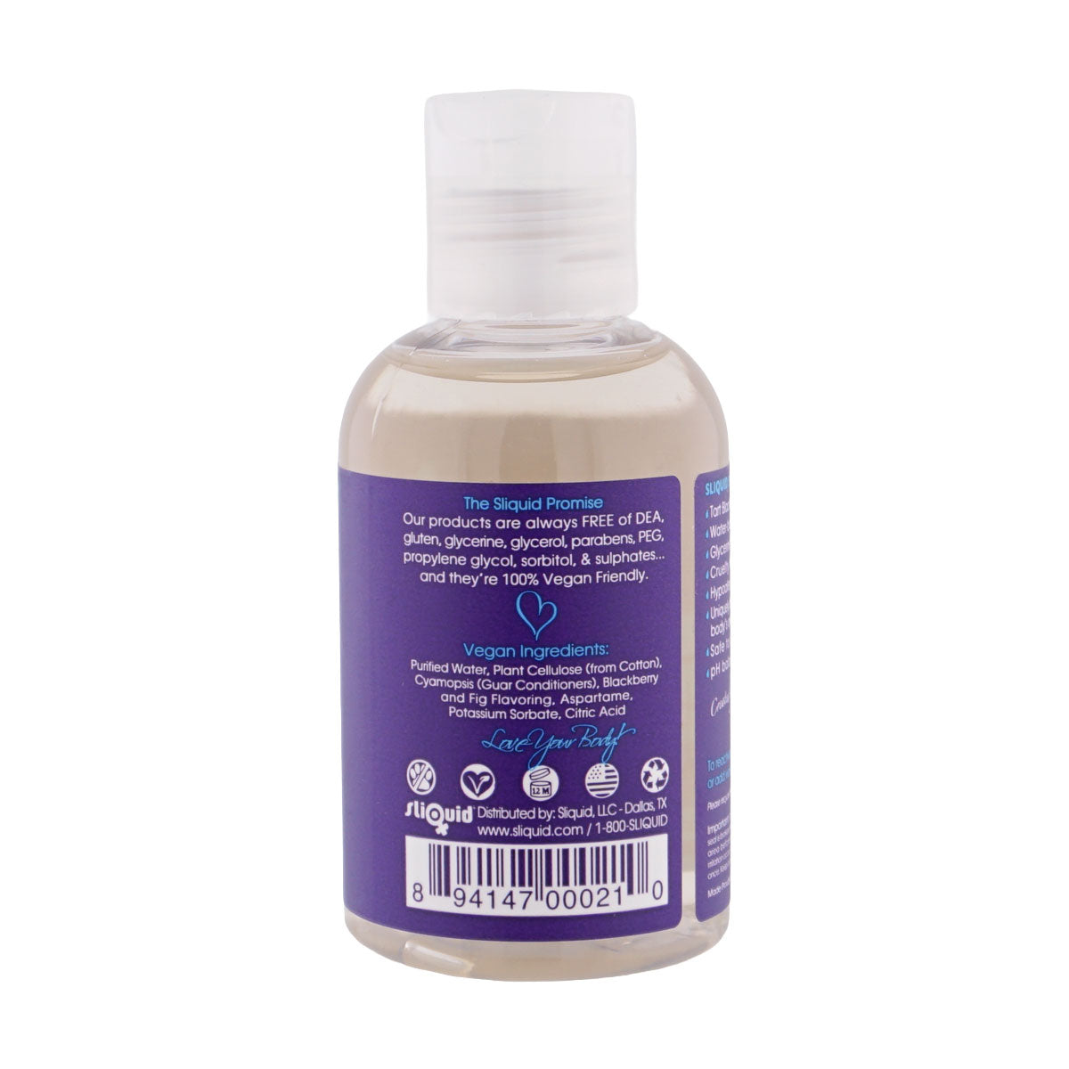 Naturals Swirl - Blackberry Fig - 4.2 Fl. Oz. (124 ml) by Sliquid from LoveMart Co.