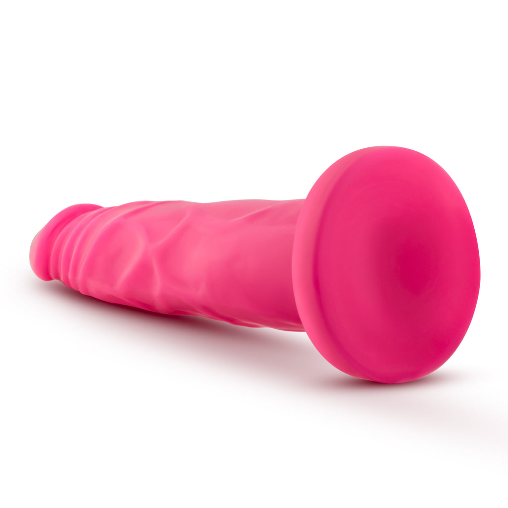 Neo - 7.5 Inch Dual Density Cock - Neon by Blush from LoveMart Co.