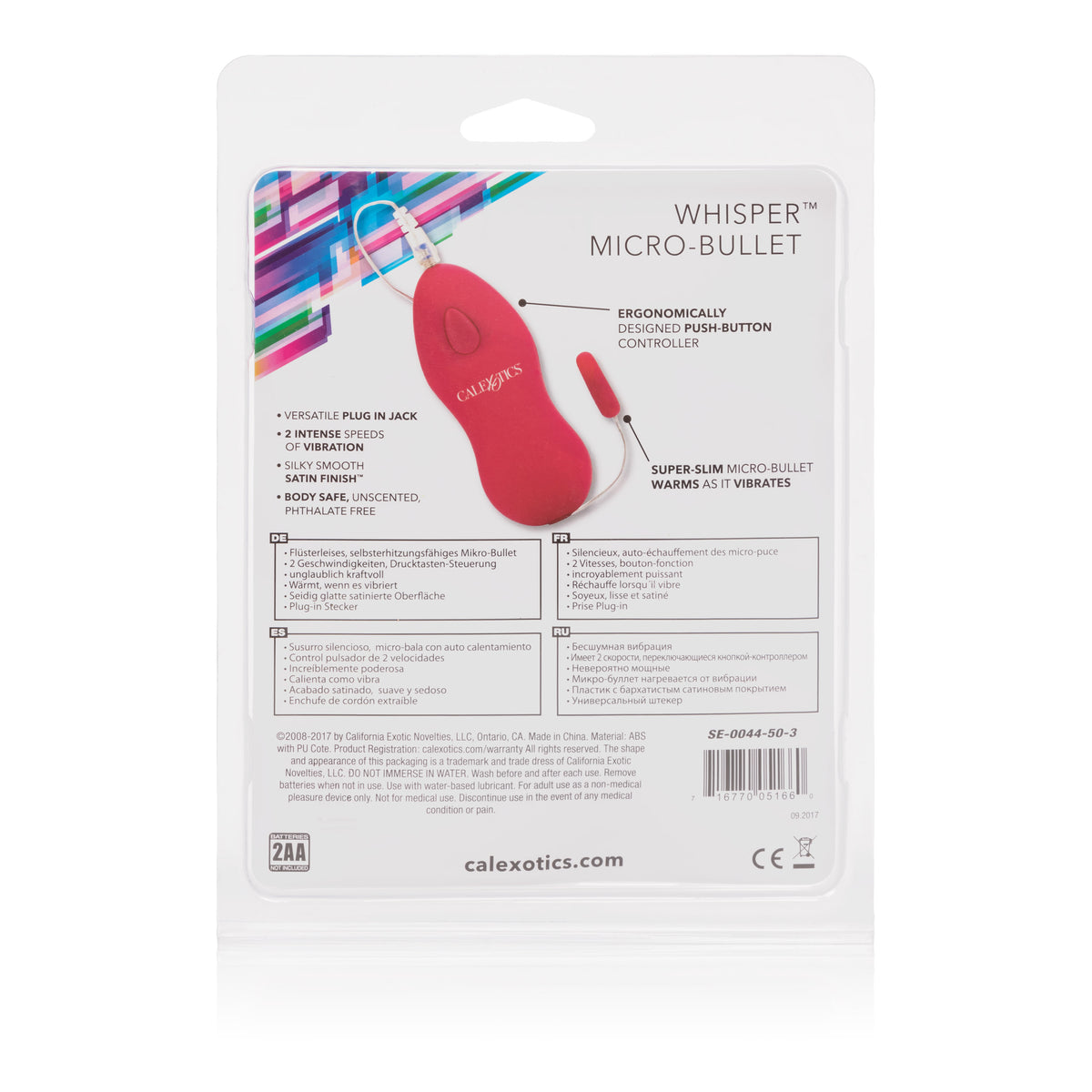 Whisper Micro Bullet by CalExotics from LoveMart Co.