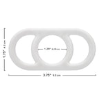 Alpha Liquid Silicone Commander Ring - Natural by CalExotics from LoveMart Co.