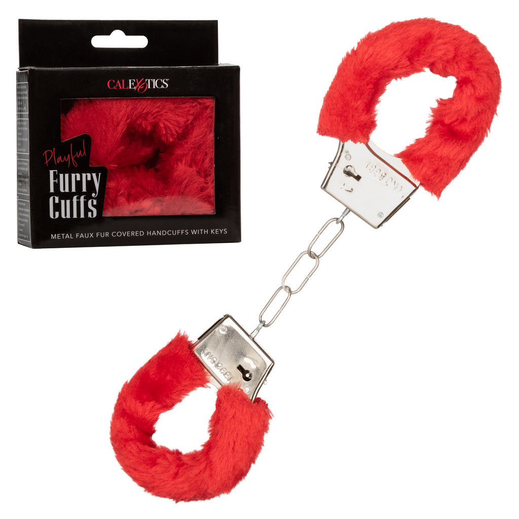 Playful Furry Cuffs by CalExotics from LoveMart Co.
