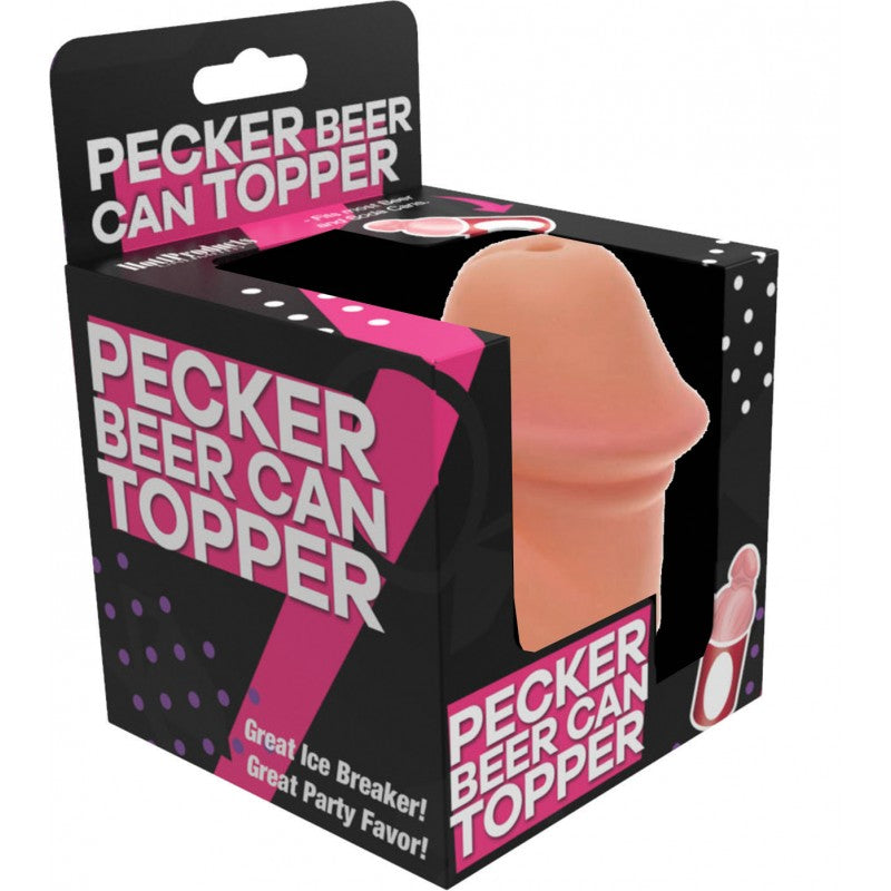 Pecker Beer Can Topper by Hott Products from LoveMart Co.