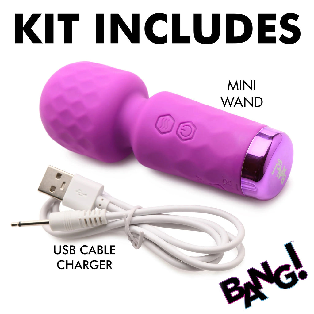 10x Mini Silicone Wand by XR Brands from LoveMart Co.