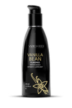 Vanilla Bean Flavored Water Based Intimate Lubricant - 2 Fl. Oz. by Wicked Sensual Care from LoveMart Co.